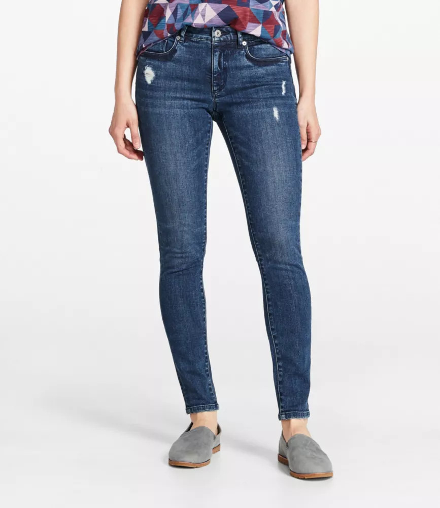 Women's Signature Premium Skinny Jeans, Mid-Rise | L.L. Bean