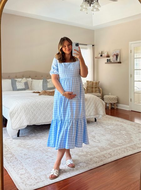 Gingham Mini Dress - Code: MadisonCTS



church dress, modest dress, modest fashion, blue dress, bump friendly, bump style, 28 weeks pregnant 

#LTKBump