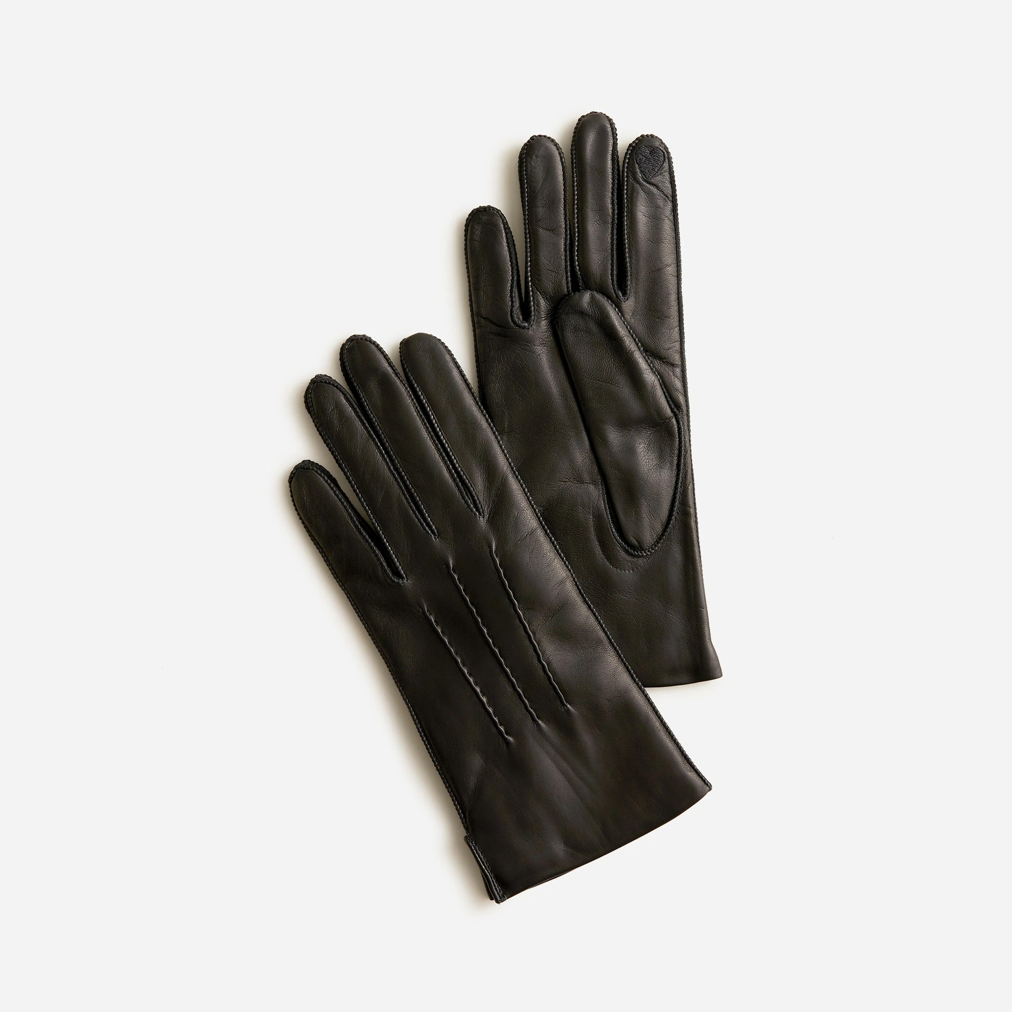 Italian leather touchscreen gloves | J. Crew US