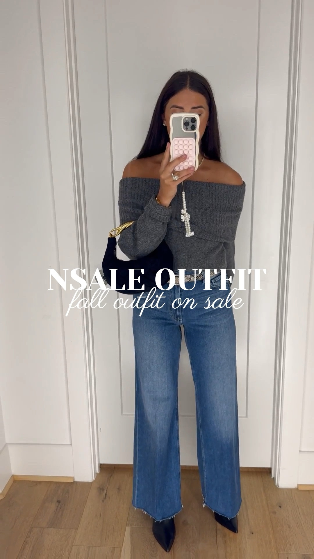 Top: medium
Jeans: 27

Love a good off the shoulder sweater! Also cute print belt to add a pop to your outfit

#LTKSaleAlert #LTKStyleTip #LTKFindsUnder100