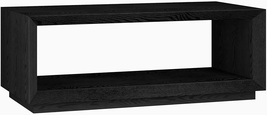 Henn&Hart Tannen Coffee Table, 48" Wide, Black | Amazon (US)