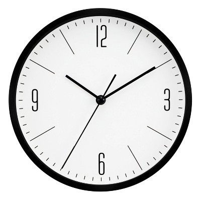 6" Metal Table Top Wall Clock Black - Project 62™ | Target