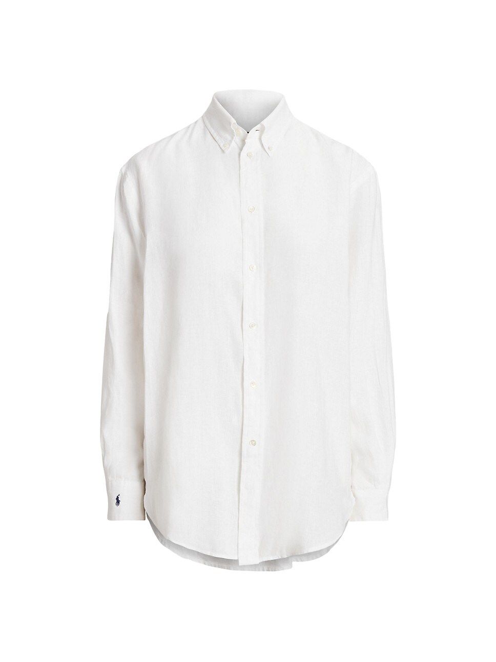 Linen Long-Sleeve Shirt | Saks Fifth Avenue