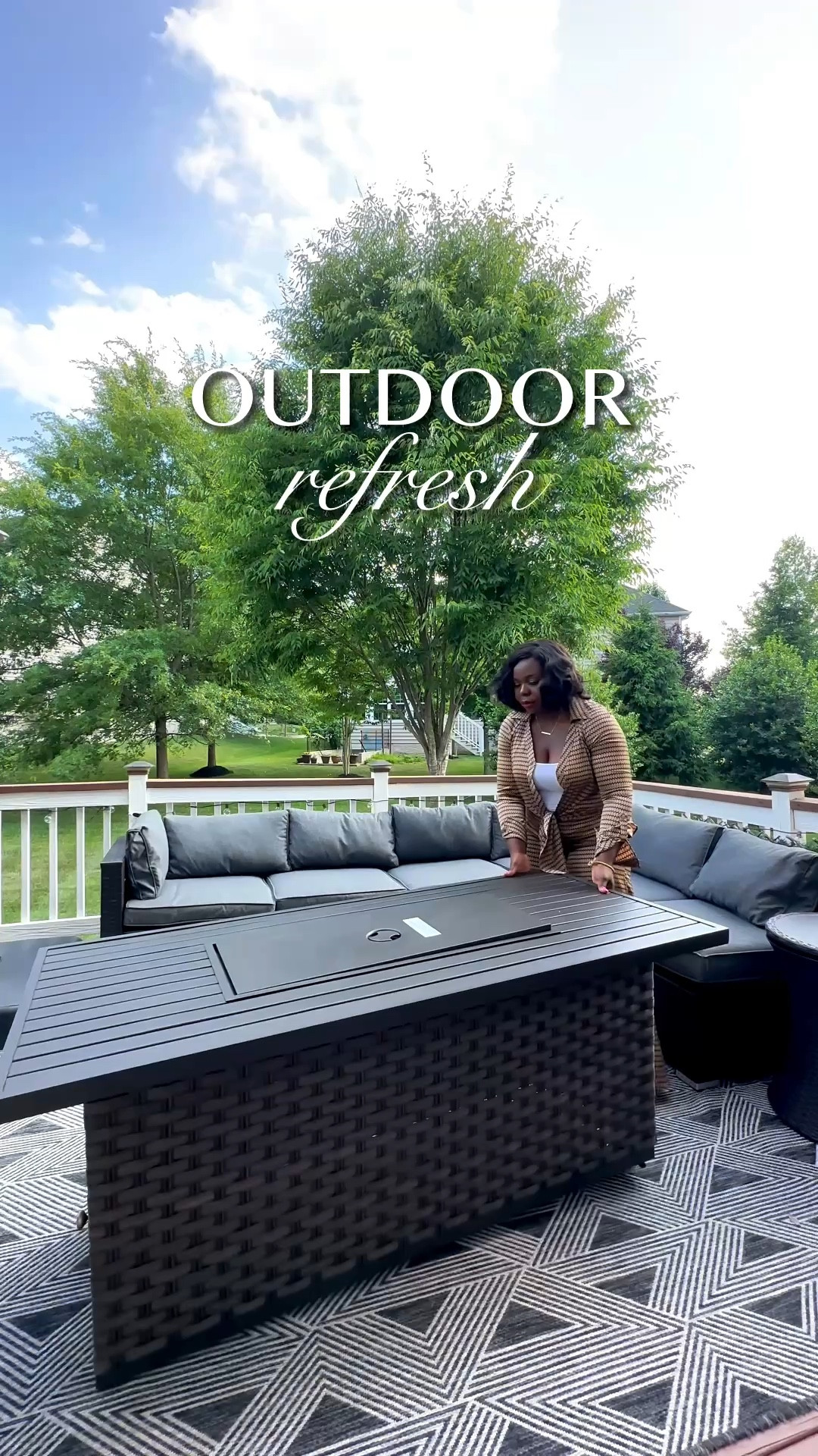 Now that the weather is starting to warm up who’s ready for outdoor season? 🙋🏾‍♀️ These are some of my favorite outdoor pieces and this setup is from a few years ago. I still love it though 😅 I can easily switch up the look just by changing the covers.

We added the fire pit and it’s such a vibe, especially at night. What’s your favorite piece out here? Mine is still the egg chair 👌🏾

#LTKSeasonal #LTKSaleAlert #LTKHome