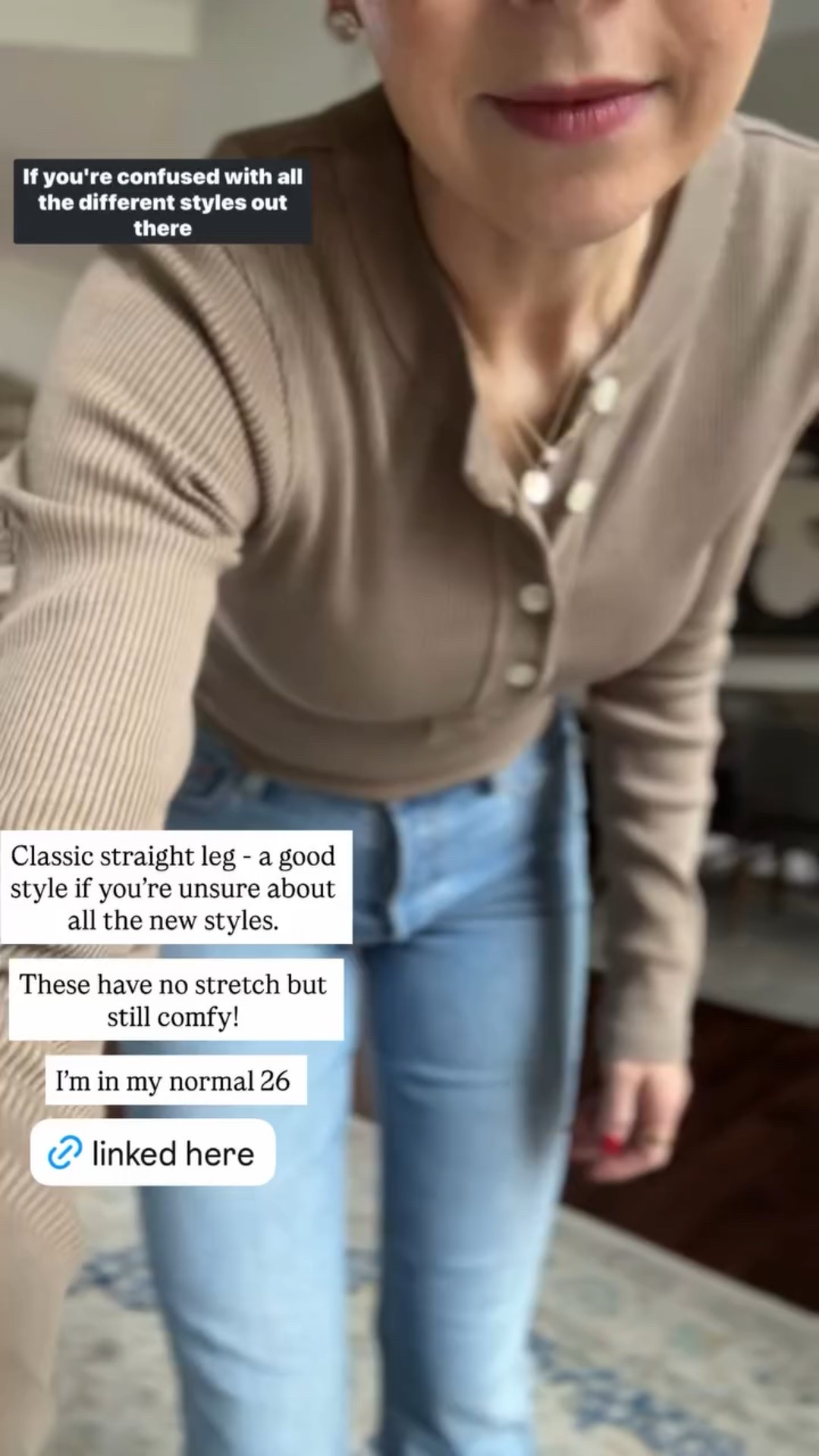 @aritzia classic straight leg Jean 

#LTKgrwm #LTKootd