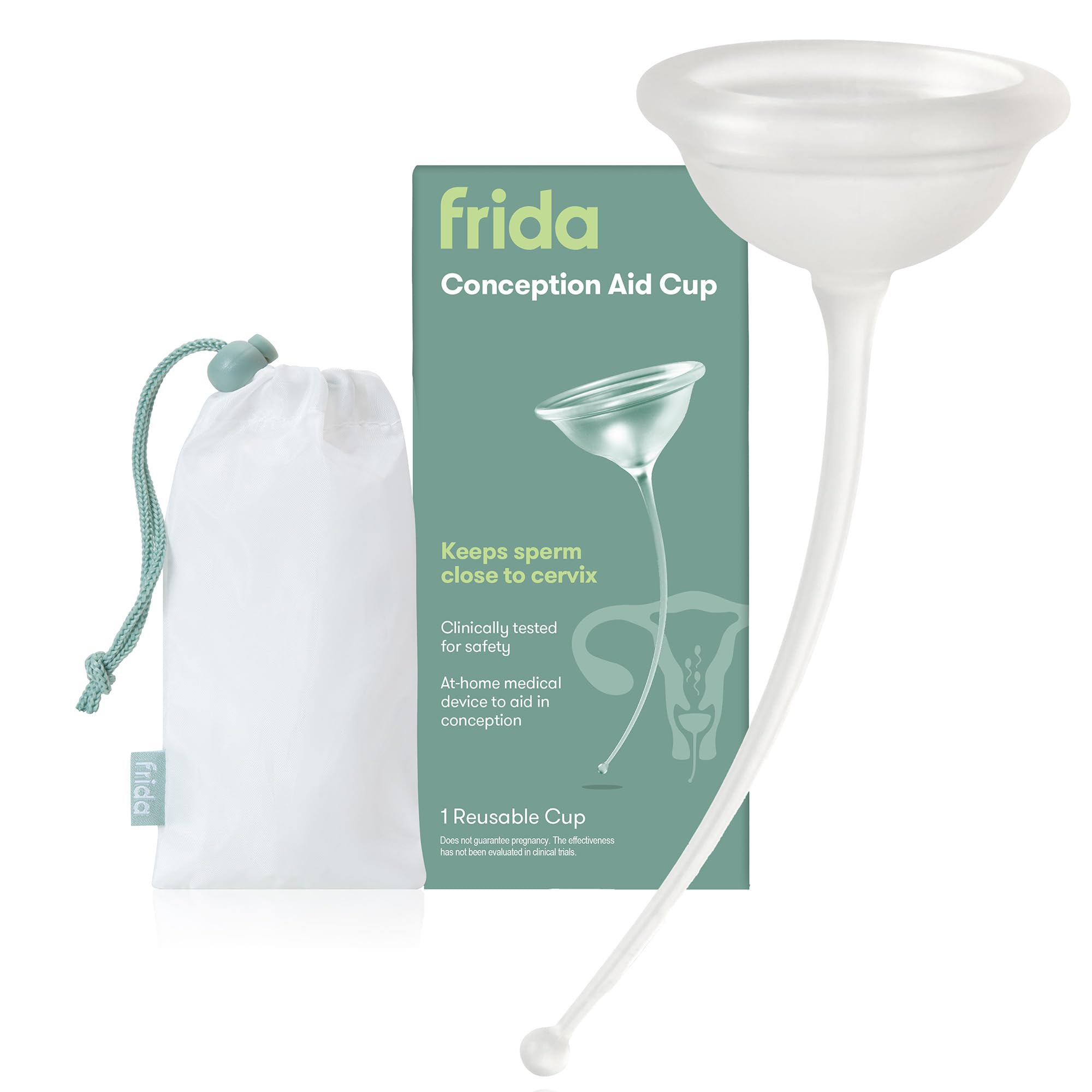 Frida Fertility Conception Aid Cup, Keeps Sperm Close to Cervix, Natural Pregnancy Support for Fa... | Amazon (US)
