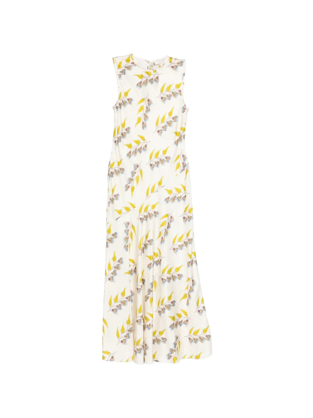 Ulla Johnson Gaea floral sleeveless maxi dress - Neutrals | Farfetch Global