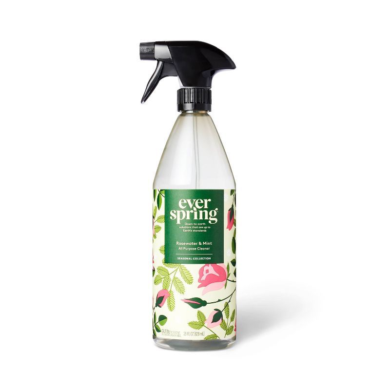 All-Purpose Cleaner - Rosewater & Mint - 28oz - Everspring™ | Target