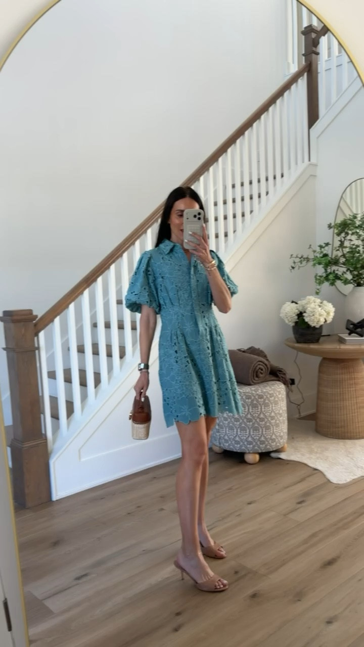 I'm wearing XS in dress.

spring outfit, summer dress, blue dress, mini dress, casual chic, feminine outfit, brunch outfit, chic style, Mother's Day dress, annabrstyle


#LTKOver40 #LTKootd