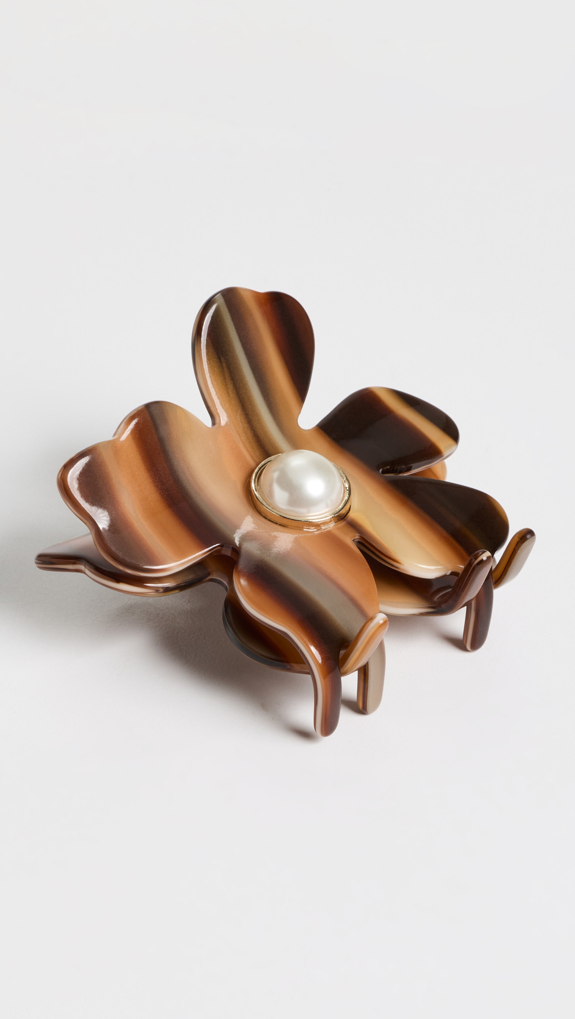 Lele Sadoughi Lily Claw Clip Tigers Eye One Size | Shopbop