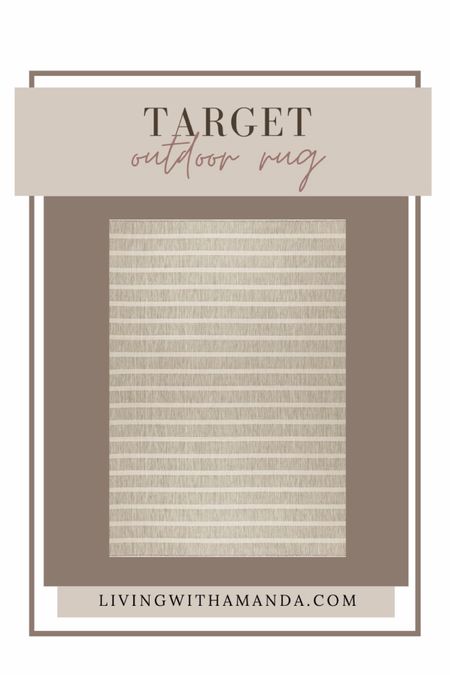 Target outdoor rugs

Neutral outdoor rugs 
Patio rugs

#LTKxTarget #LTKSeasonal #LTKhome