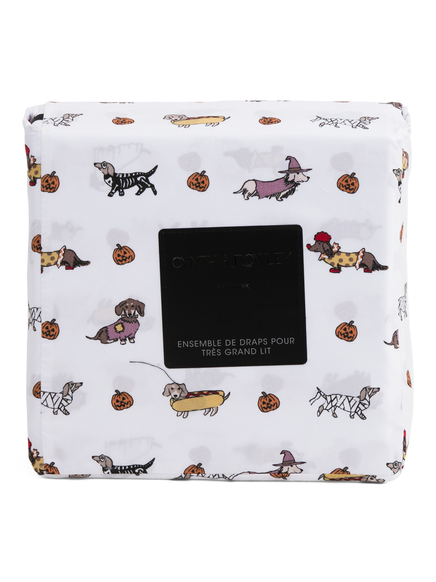 Halloweenie Dogs Sheet Set | TJ Maxx