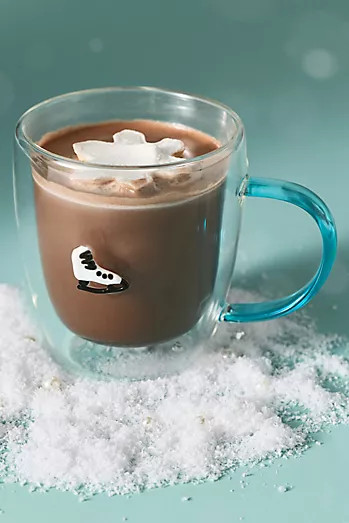 Holiday in the City Stoneware Mug | Anthropologie (US)