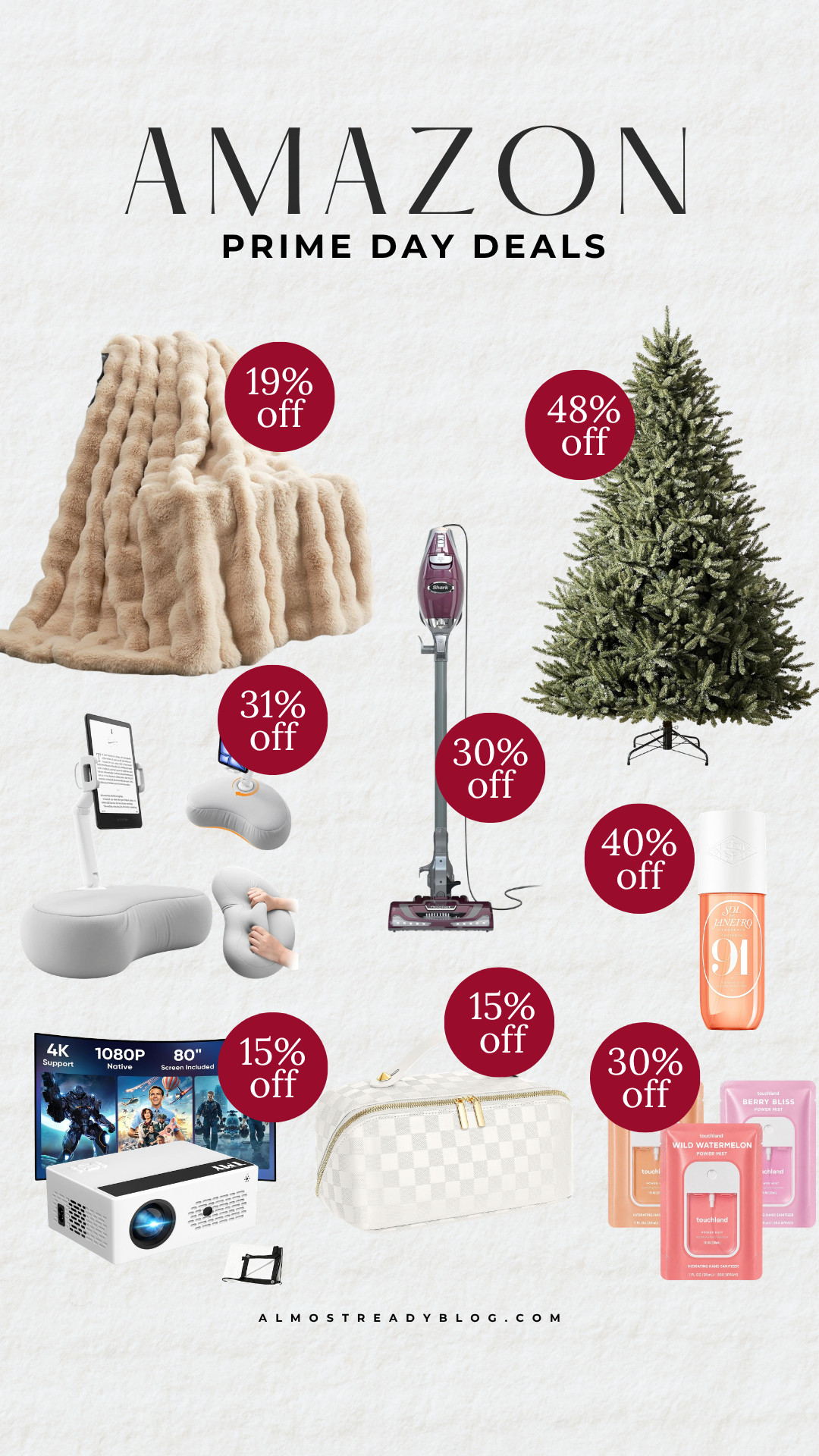Amazon Prime Day deals featuring cozy home essentials, Christmas decor, beauty finds, and everyday must-haves.
Amazon Prime Day, best Prime deals, Amazon home deals, Prime Day finds, Amazon deals, cozy blankets, Christmas trees, beauty deals, home essentials, holiday finds 

 #LTKHome #LTKSaleAlert #LTKBeauty