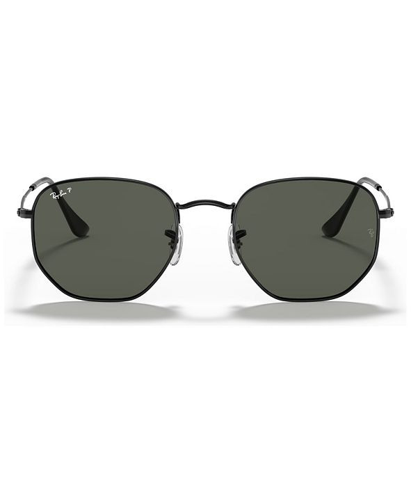 Polarized Sunglasses , RB3548N HEXAGONAL FLAT LENSES | Macys (US)