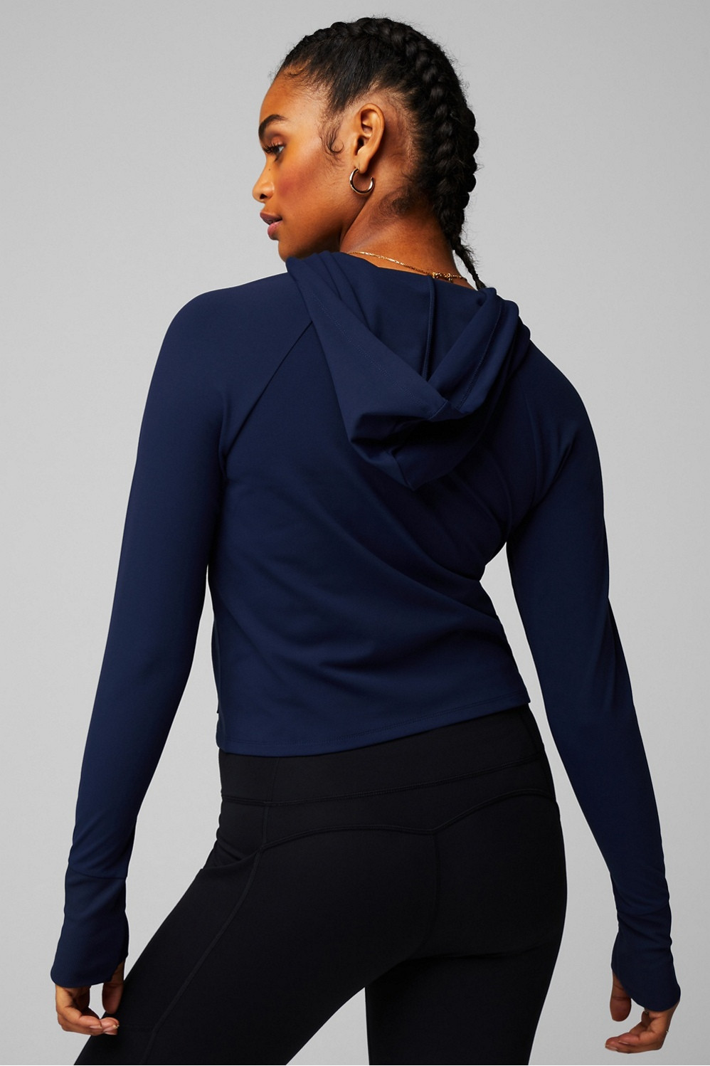 Oasis Cropped Hoodie | Fabletics - North America