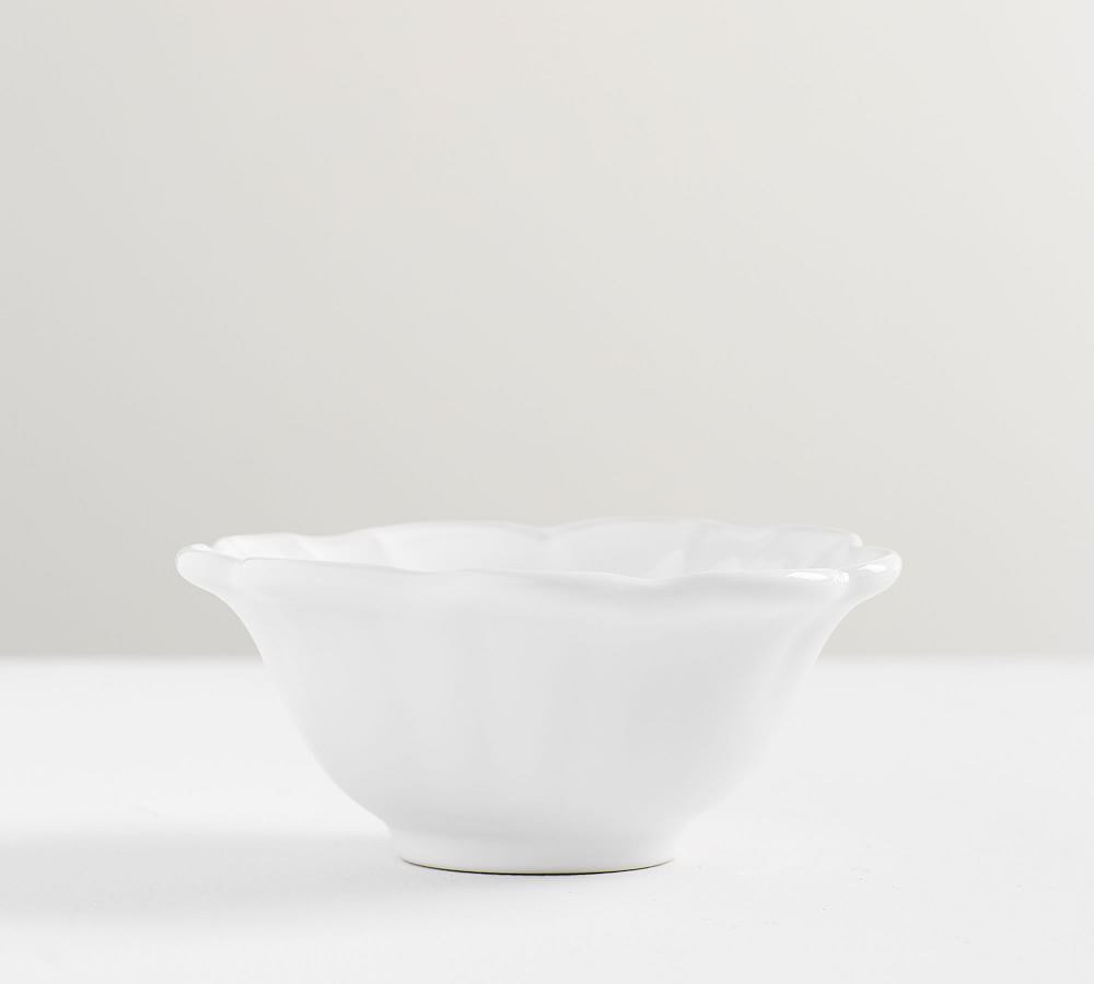 Monique Lhuillier Juliana Scalloped Cereal Bowl | Pottery Barn (US)