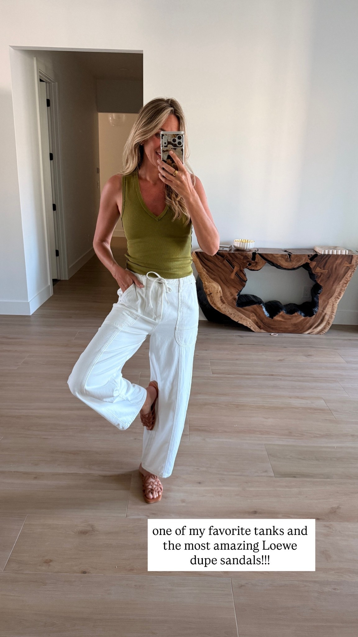 Small tank, 6 in jeans 

#LTKdayinmylife #LTKSaleAlert #LTKmomlife