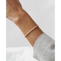 Never Fades - 18K Tennis Bracelet Gold Crystal Dainty 18K Diamond For Women Bcw40 | Etsy (US)