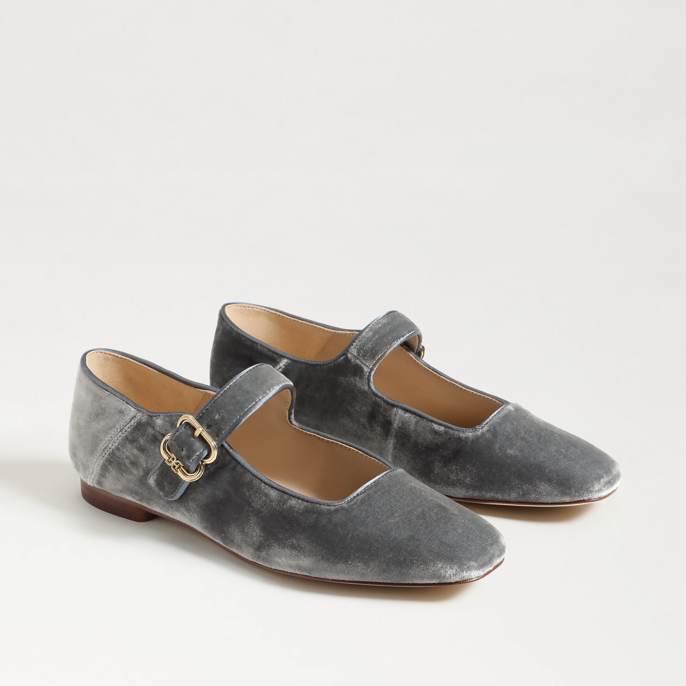 Sam Edelman Michaela Mary Jane Flat Smokey Blue 9.5 | Sam Edelman