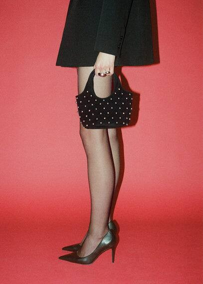 Escarpins cuir noir - Femme - 37 - MANGO | Mango EU