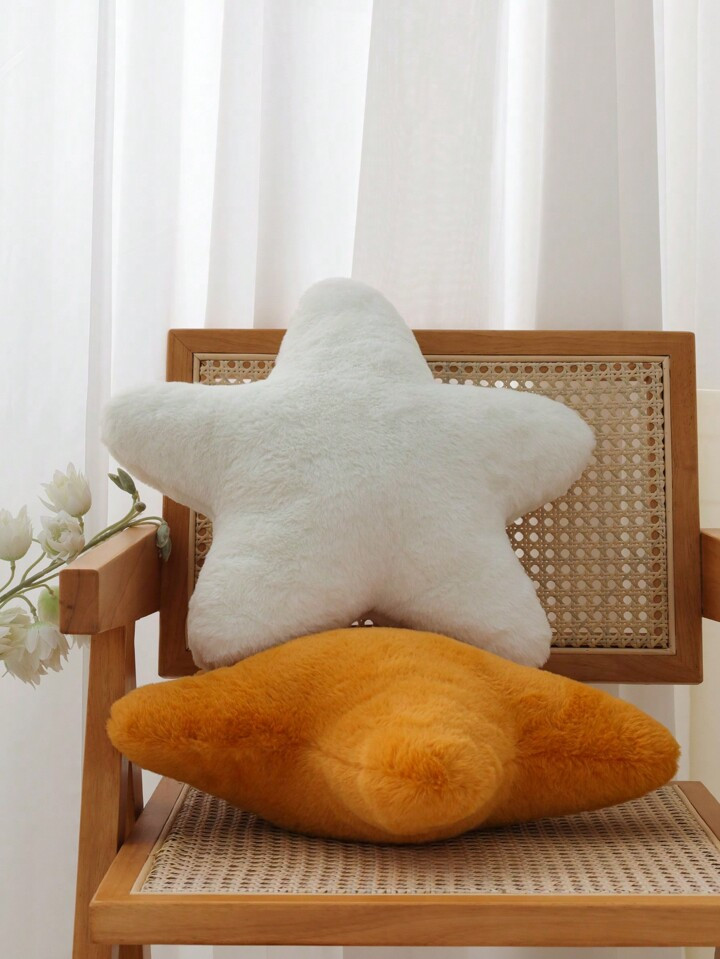 1pc Plush Star Shaped Decorative Pillow, Nordic Ins Style Creative Cute Home Decor For Living Roo... | SHEIN