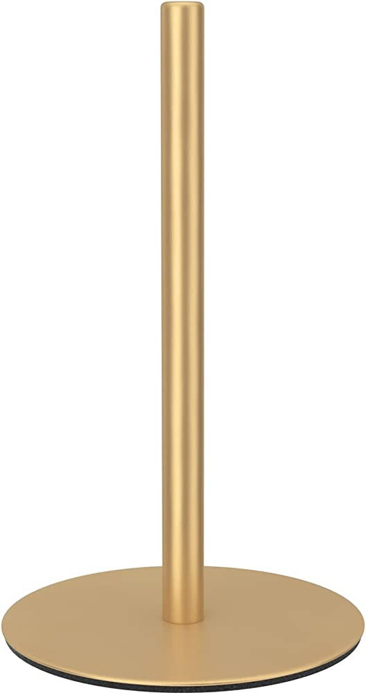 Gold Paper Towel Holder Free-Standing Kitchen Roll Holder, Premium Stainless Steel Kitchen Towel ... | Amazon (US)