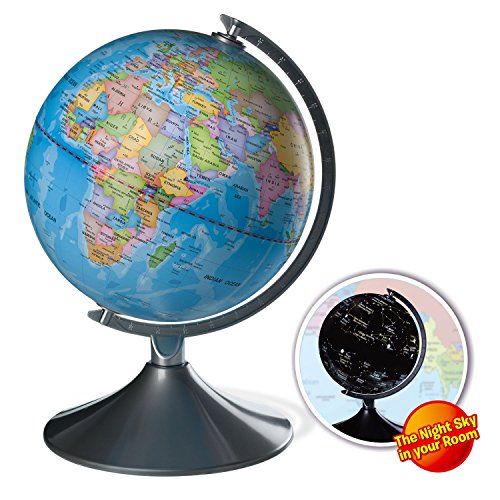 Interactive Globe for Kids, 2 in 1, Day View World Globe and Night View Illuminated Constellation Ma | Amazon (US)
