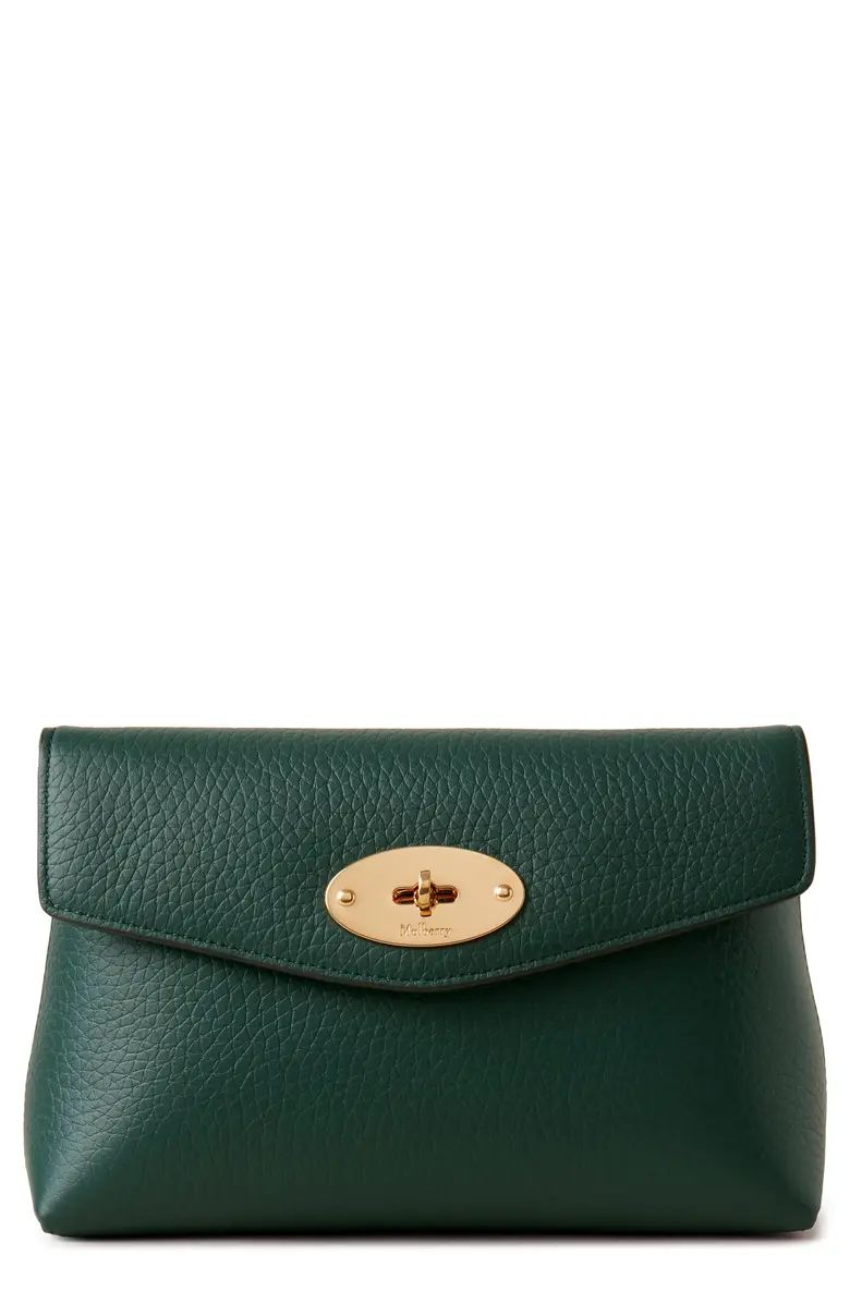 Mulberry Darley Leather Cosmetics Pouch | Nordstrom | Nordstrom