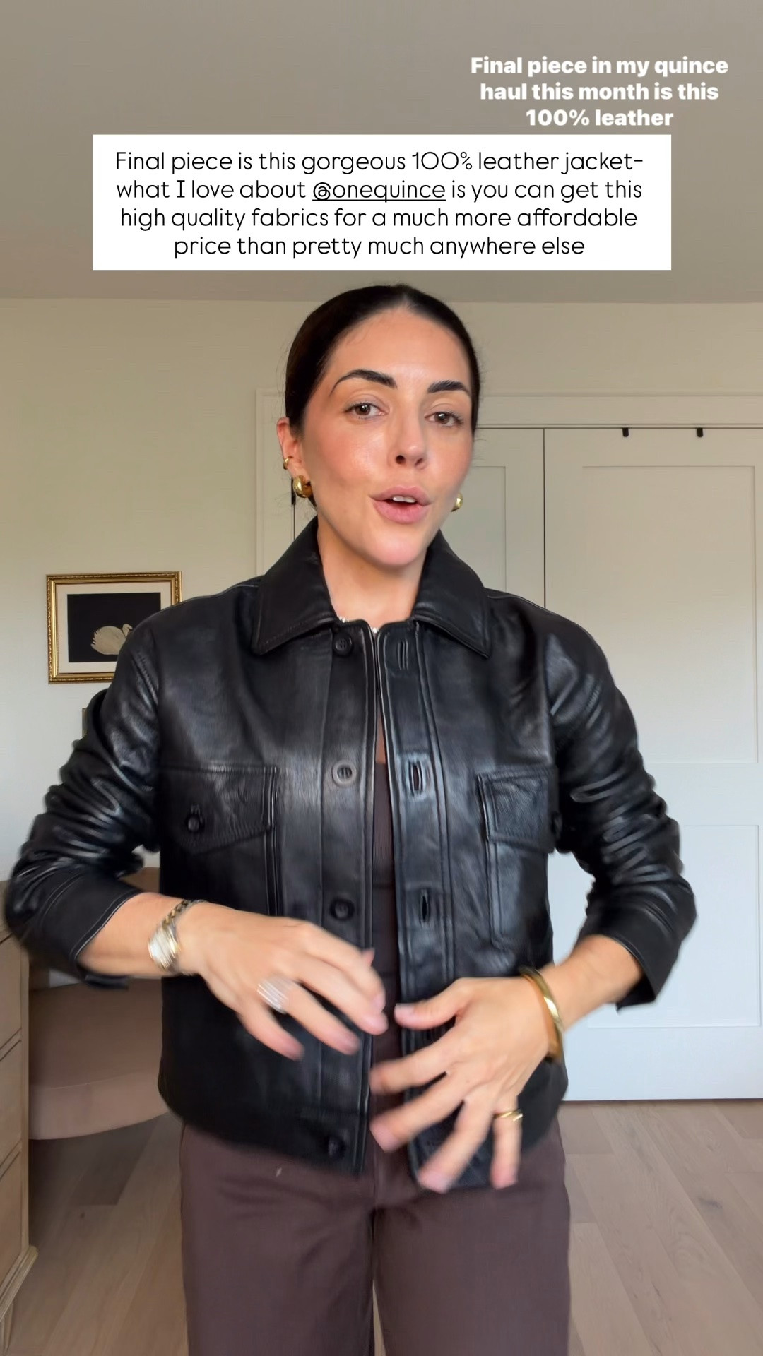 I’ve got some new @quince leather and cashmere pieces that i can’t wait to share with you guys 🤭 what I love about quince is you can pick up such high quality fabrics at a much affordable price point than pretty much anywhere else!

#quincepartner

#LTKcanada #LTKfall