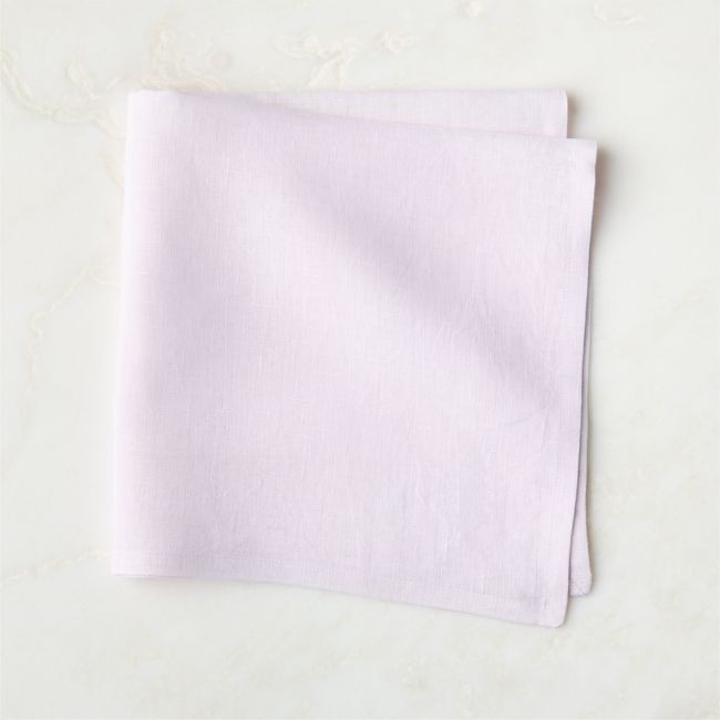 Bolt Lavender Linen Napkin | CB2