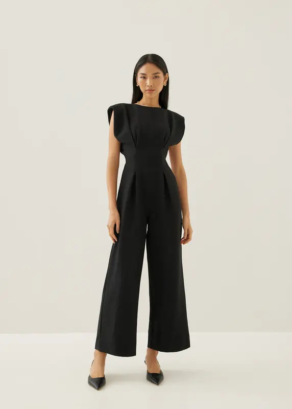 Glynda Padded Cut Out Straight Leg Jumpsuit | Love, Bonito USA