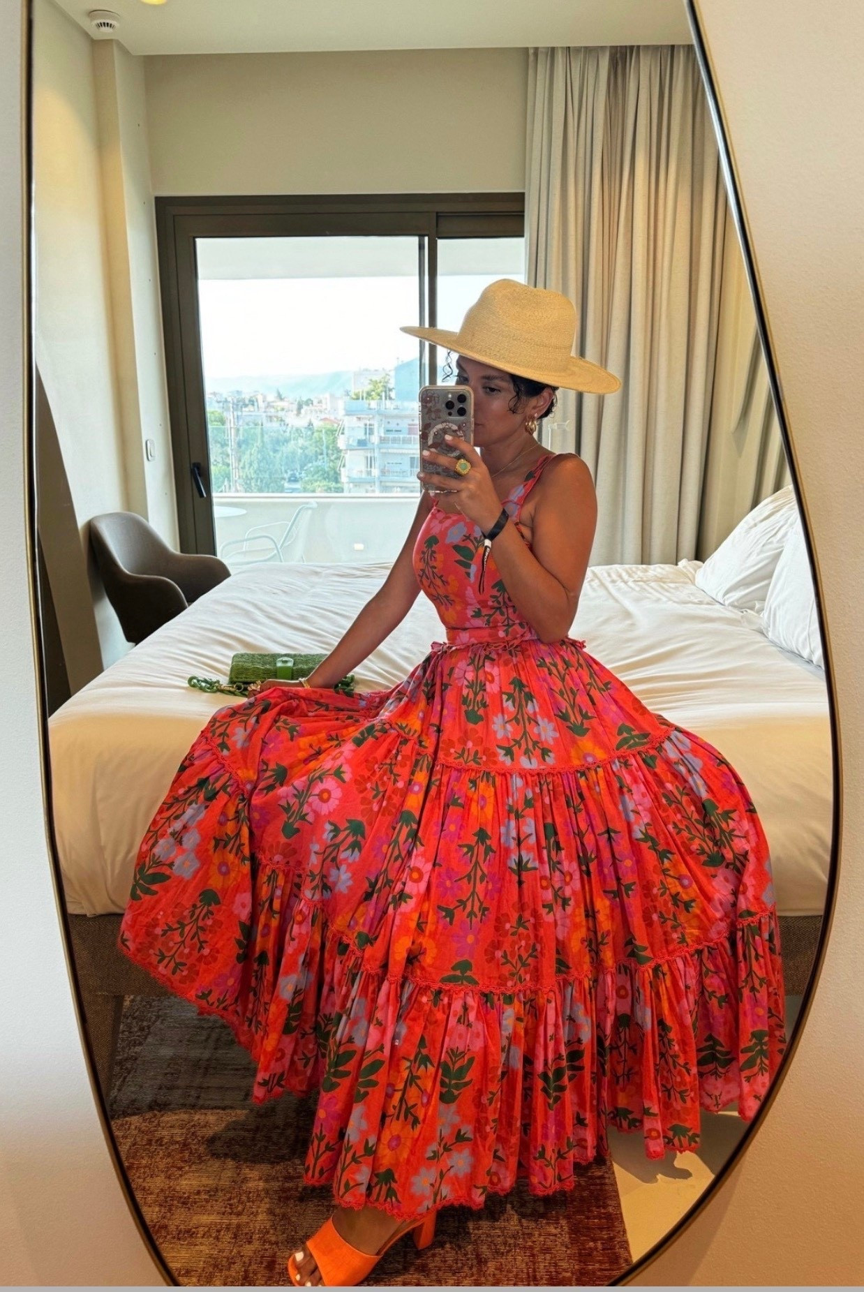 this dress just makes the whole outfit feel put together instantly 🌸

#maxidress #vacationstyle #colorfulstyle

#LTKdayinmylife #LTKootd #LTKstorytime