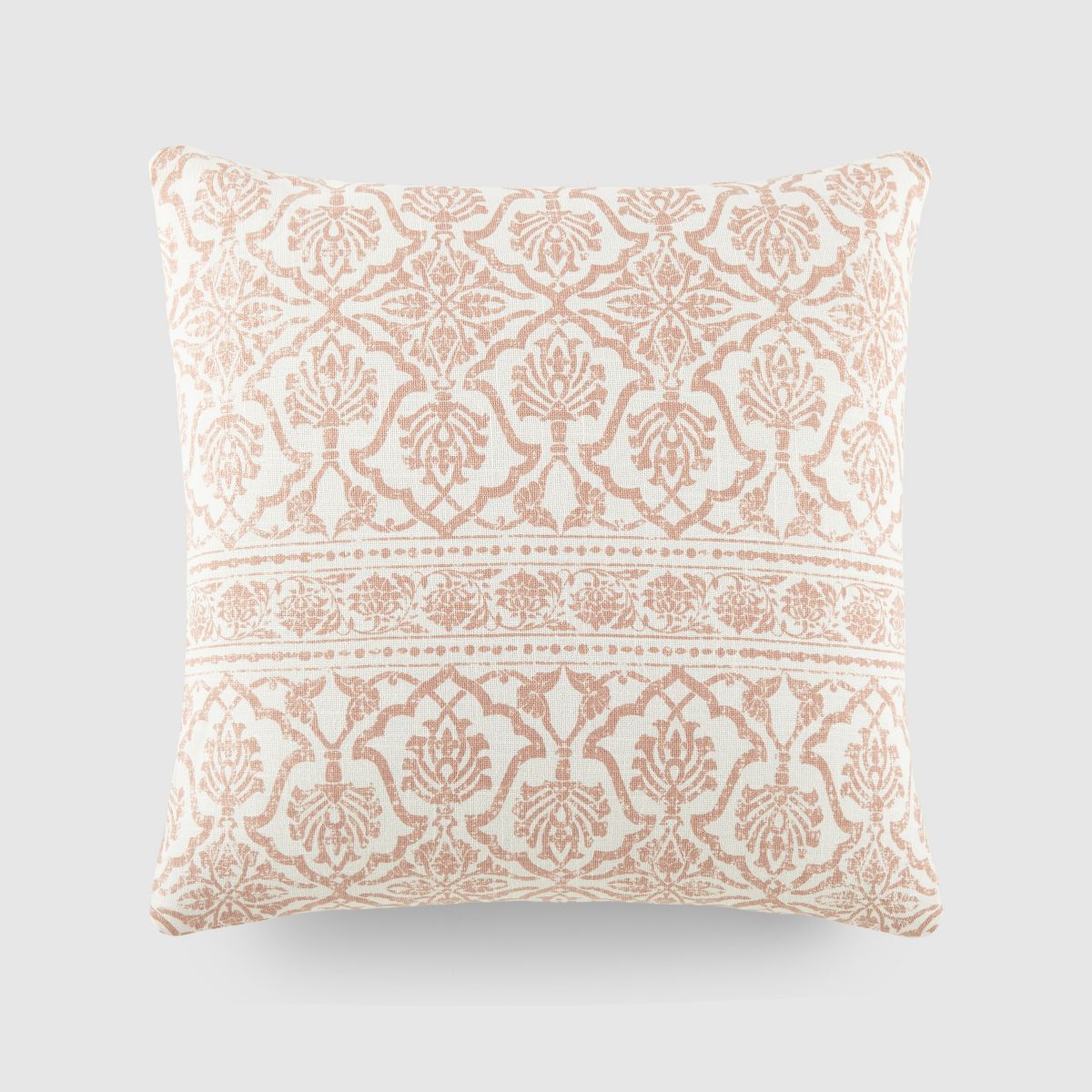 Antique Floral Pattern Cotton Throw Pillow Cover With Pillow Insert Set - Becky Cameron | Target