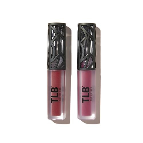 The Lip Bar Vegan Liquid Matte Mini Lipstick Duo Kit, High Pigment & Long Lasting, Bawse Lady + Rich Auntie | Amazon (US)
