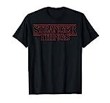 Netflix Stranger Things Outline Logo T-Shirt | Amazon (US)