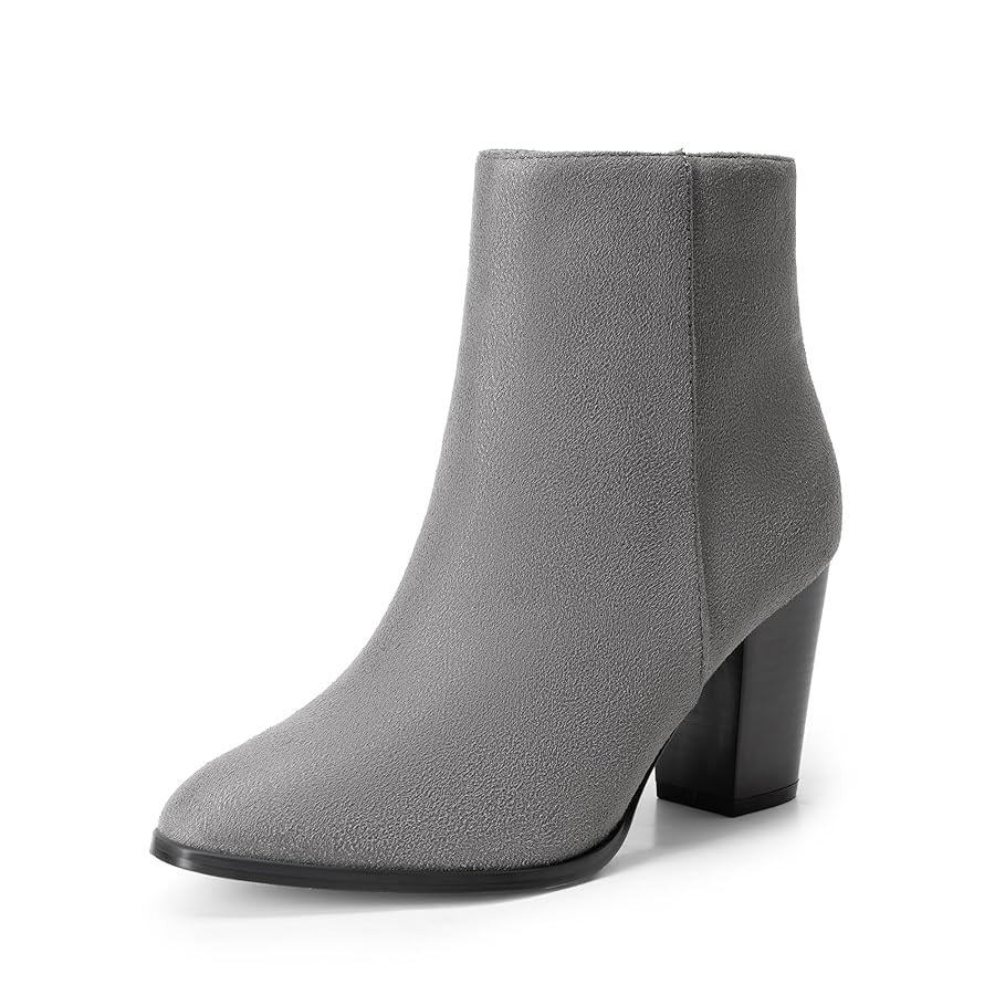 DREAM PAIRS Women's Ankle Boots Chunky Block Heel Booties | Amazon (US)