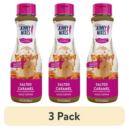 (3 pack) Jordan's Skinny Mixes, Sugar Free Salted Caramel Sauce | Walmart (US)