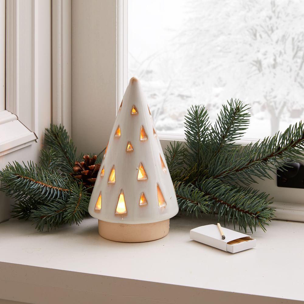 Ceramic Christmas Tree, Medium | West Elm (US)