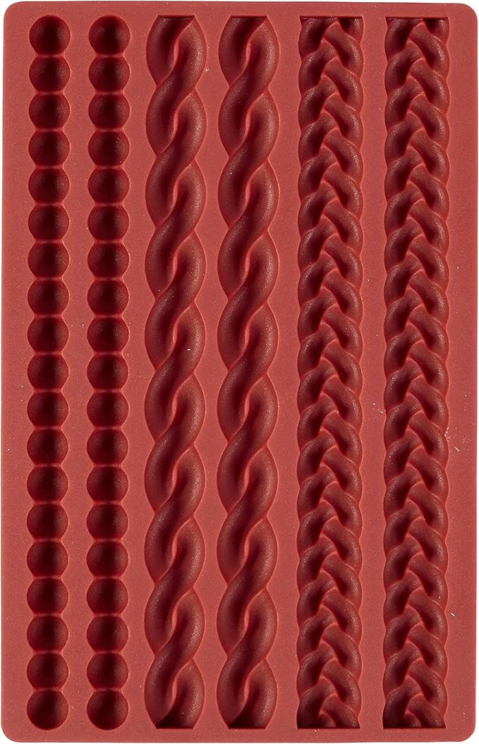 Wilton Silicone Pie Crust Mold, 6-Cavity | Amazon (US)