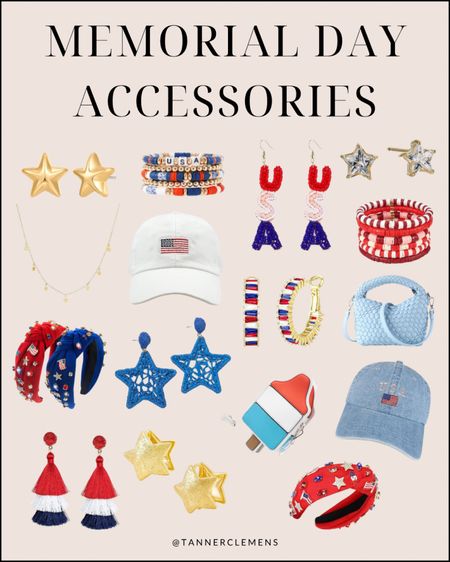 Memorial Day fashion accessories, Memorial Day jewelry finds, fashion favorites from amazon 

#LTKFindsUnder100 #LTKStyleTip