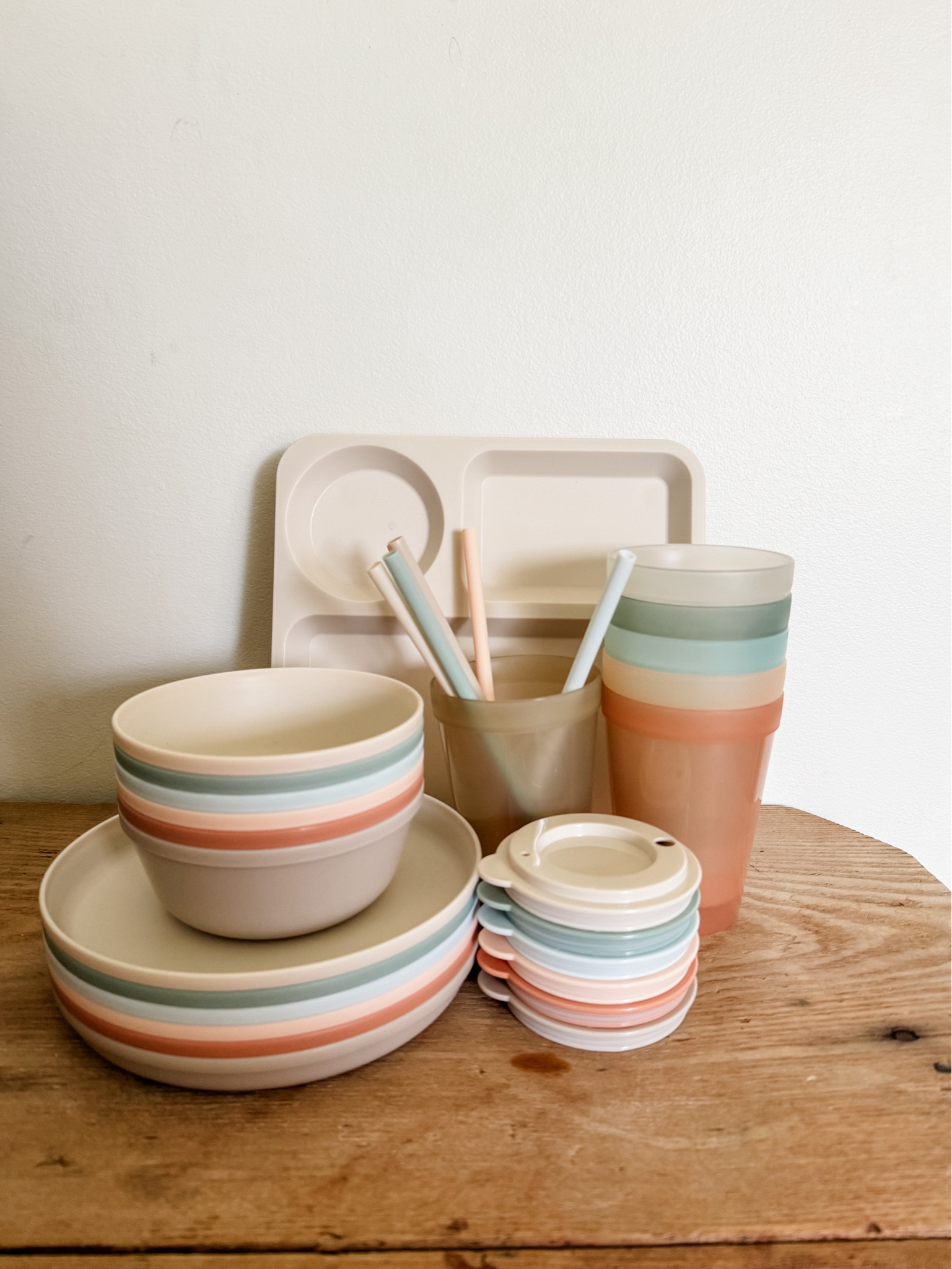TREND ALERT: muted neutrals new kids dinnerware colors dishes clay beige 

#LTKHome #LTKSeasonal #LTKKids