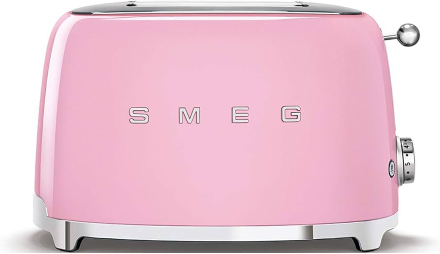 Smeg TSF01PKEU Toaster 2 Scheiben, cadillacpink | Amazon (DE)