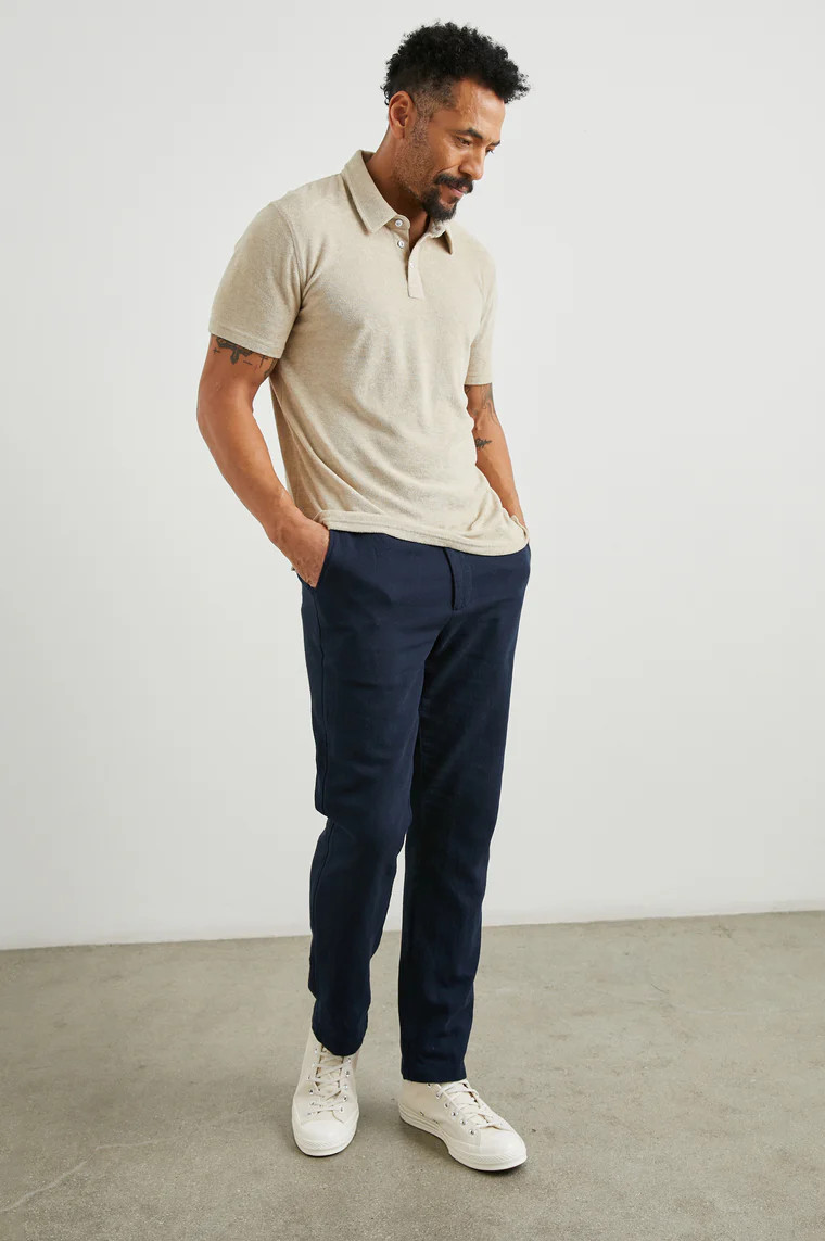RHEN POLO SHIRT - CHICKPEA | Rails