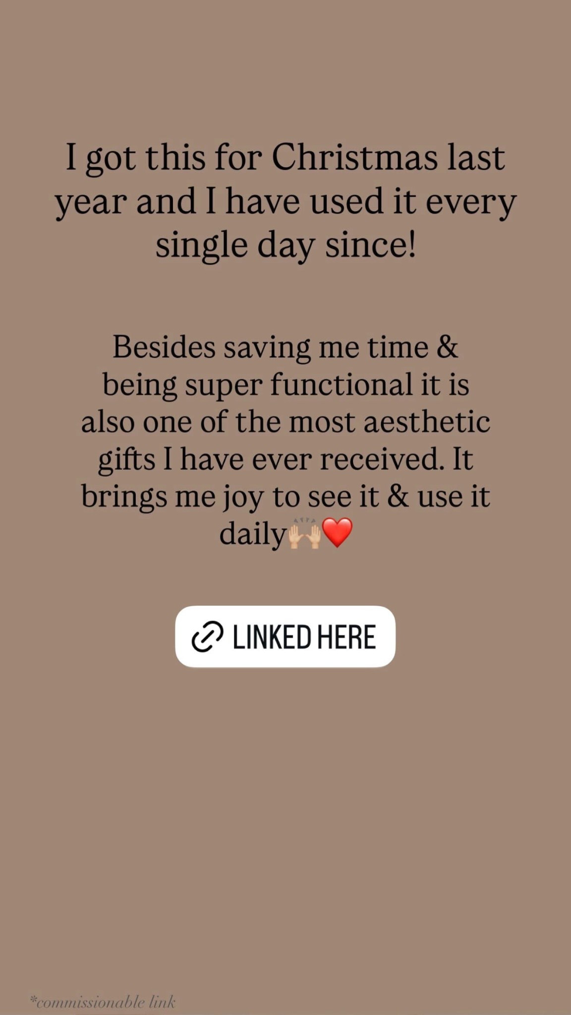 I got this for Christmas last year and I have used it every single day since! Besides saving me time & being super functional it is also one of the most aesthetic gifts I have ever received. It brings me joy to see it & use it daily🙌🏼❤️

#LTKCyberWeek #LTKHoliday #LTKGiftGuide