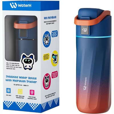 WaterH Kids Smart Water Bottle 16oz - Track Hydration with Interactive HydroBuddy Pet | Target