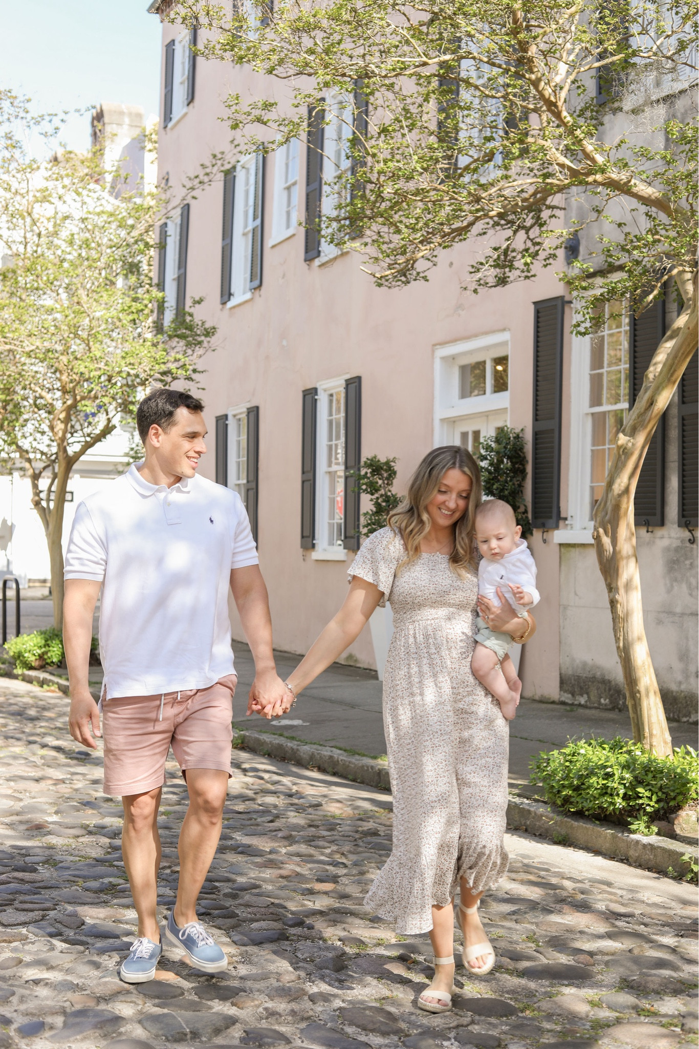 My cousin in law snapped the sweetest photos of our little fam in Charleston yesterday. Linking my dress + other cute spring dresses!

Charleston SC, flowy dress, bump friendly, summer dress, date night, vacation dress 

#LTKSeasonal #LTKstyletip #LTKtravel