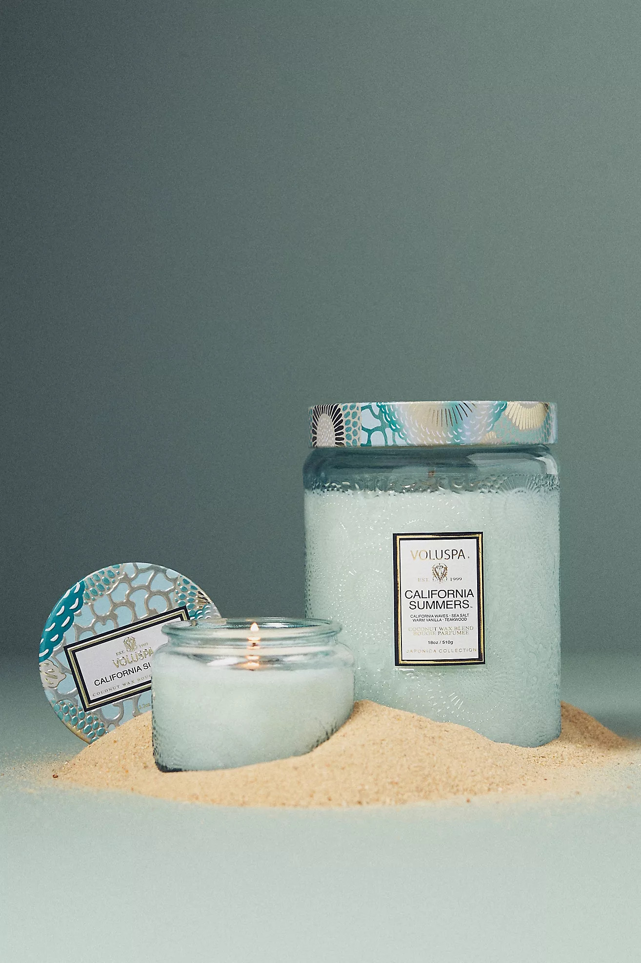 Voluspa Japonica California Summers Glass Jar Candle | Anthropologie (US)