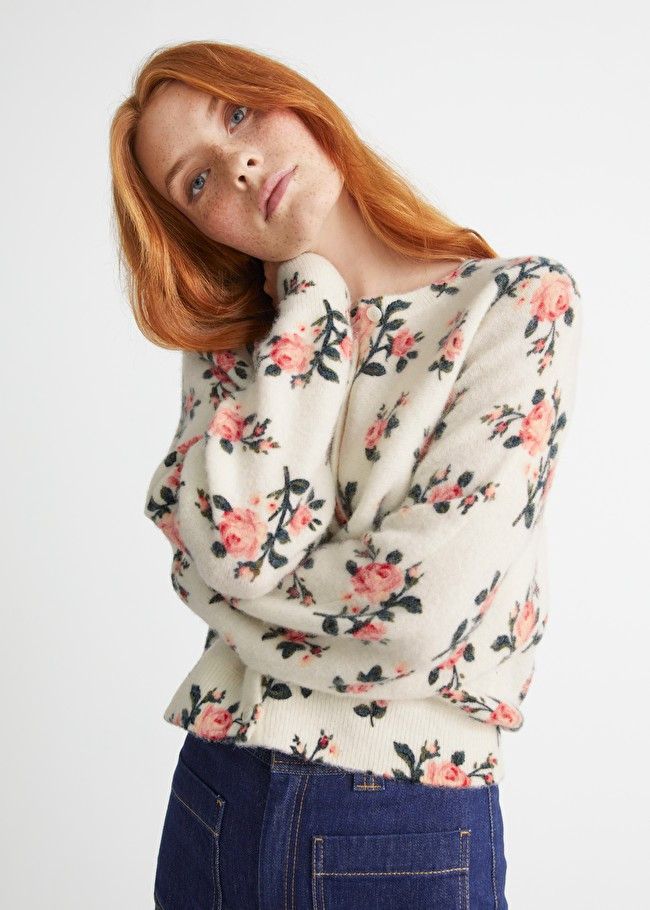 Floral Knit Cardigan | & Other Stories (EU + UK)