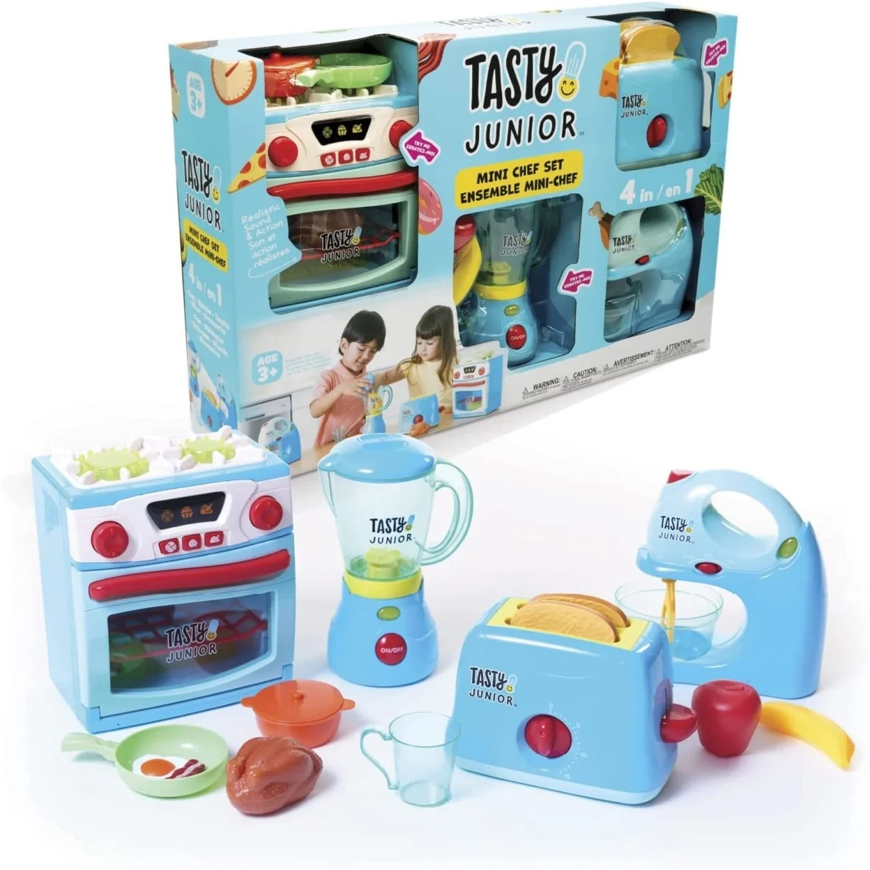 Tasty Junior Mini Chef 4-in-1 Playset | Walmart (US)